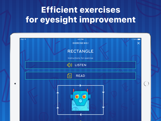 Eye Workout iPad app afbeelding 4