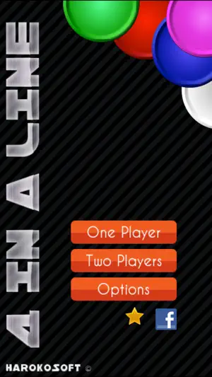 Four in a row (4 in a line) screenshot 4