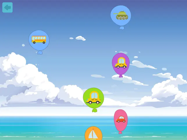 Balloons game for toddlers, game for IOS