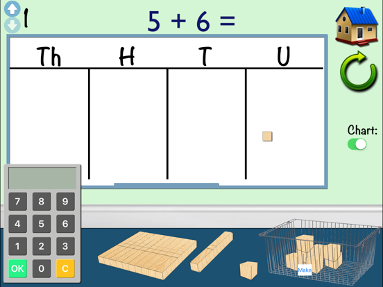 Place Value MAB Addition iPad screenshot