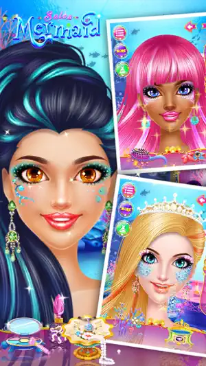Mermaid Makeup Dressup screenshot 3