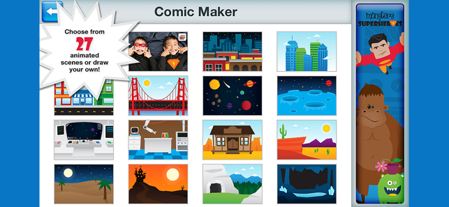 ‎Superhero Comic Book Maker Screenshot