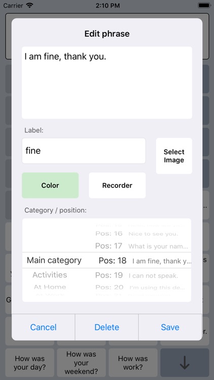 Speech Assist Switch AAC screenshot-3