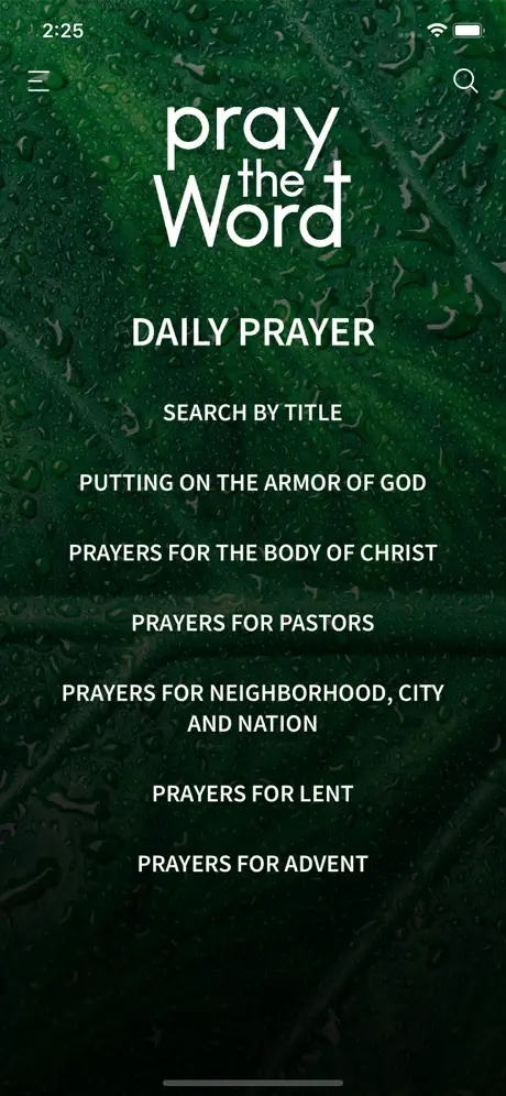 Pray the Word