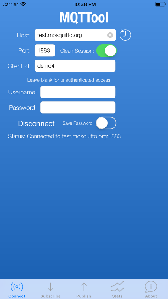 #1. MQTTool (iOS) 由: Brent Petit