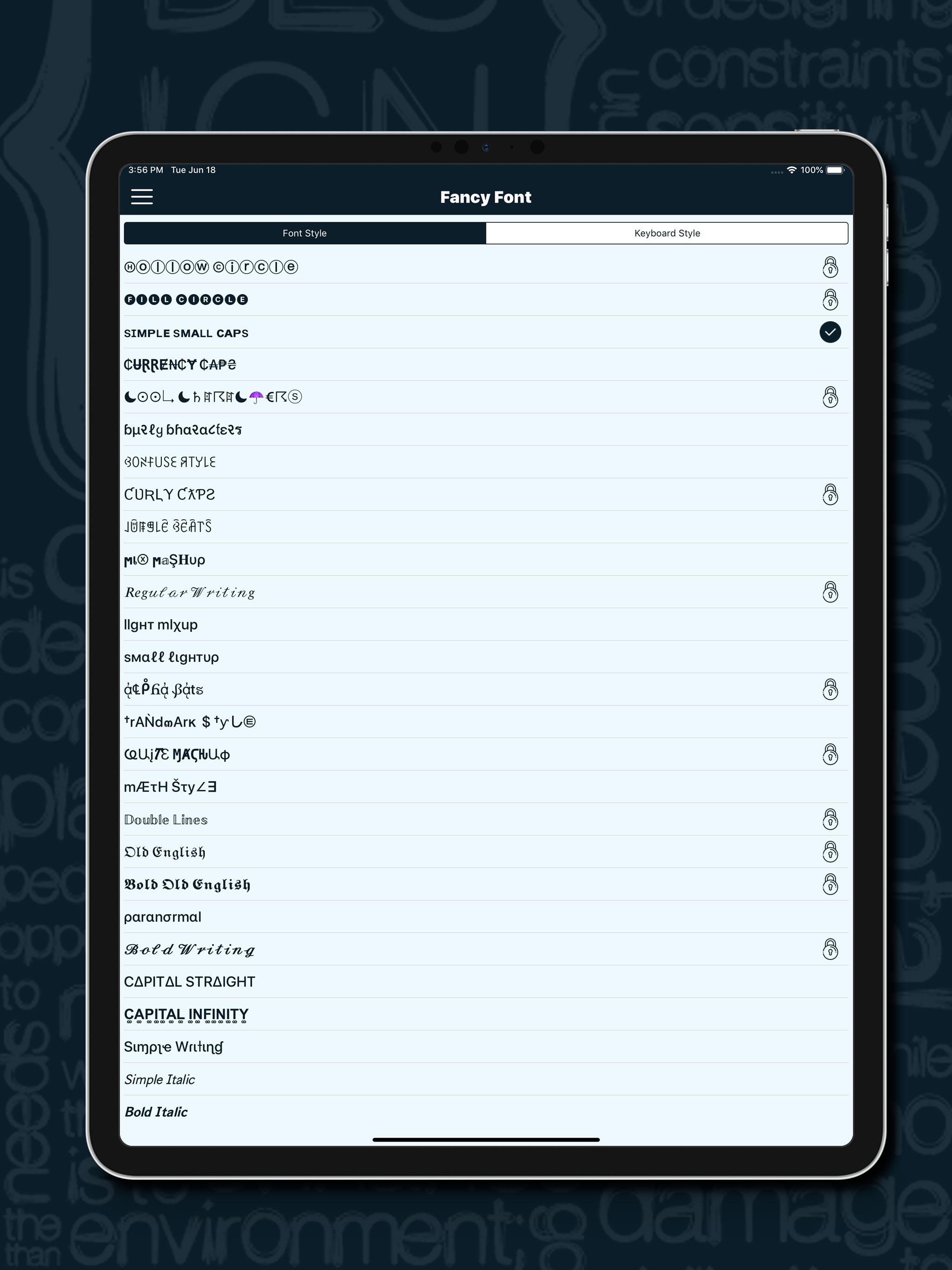 Fancy Stylish Fonts screenshot 9
