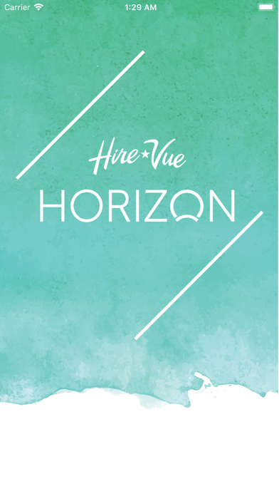 Screenshot #1 pour HireVue Horizon