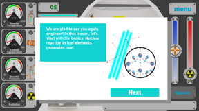 Nuclear inc 2. Atom simulator screenshot