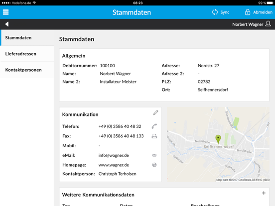 Screenshot #5 pour Info - gevis ERP