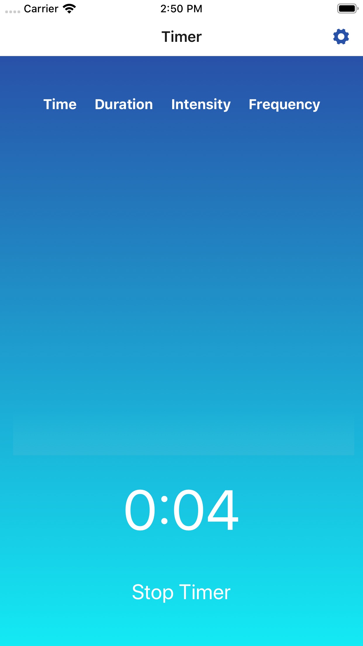 Screenshot 2 of Easy Contraction Timr