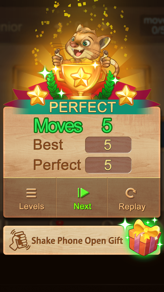 #5. Golden Unblock Puzzle (iOS) 由: Beijing Star Halo Technology Co., Ltd