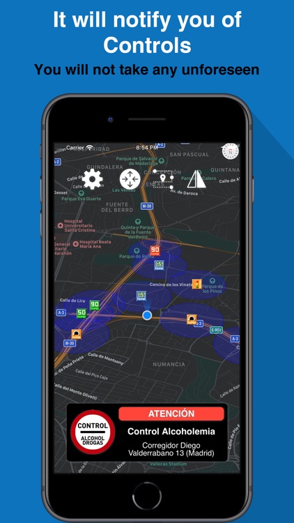 Radars Europe : ES,PT,FR,IT,DE