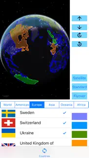 3d visited countries pro iphone resimleri 4