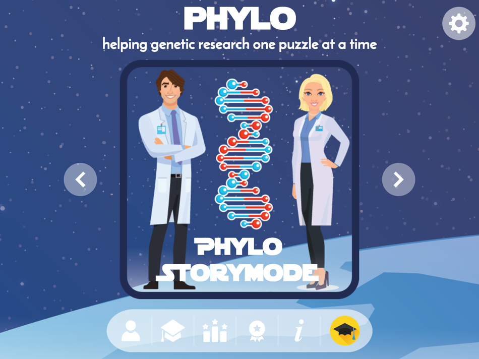 #1. Phylo DNA Puzzle (iOS) Podle: Diga Design