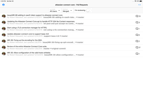 Screenshot #4 pour Code Review - Pull Requests