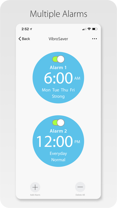 VibroSaver iPhone screenshot 5 - Health & Fitness app