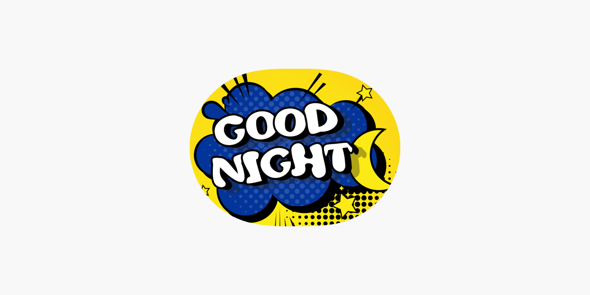 Good Night Stickers!! on the App Store