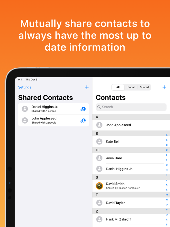 Screenshot #4 pour ContactCast