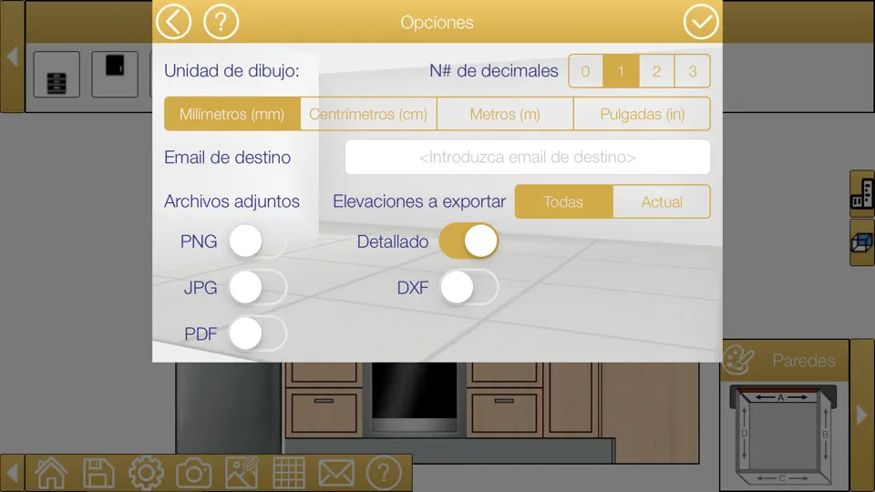 Captura de pantalla de EZ Kitchen 3 en iPhone 5