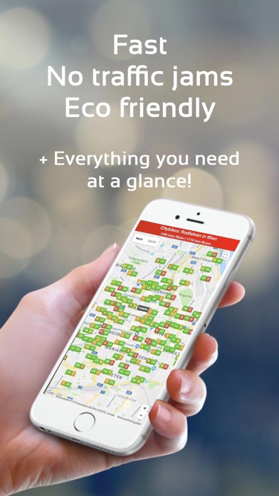 Citybikes Vienna Screenshot