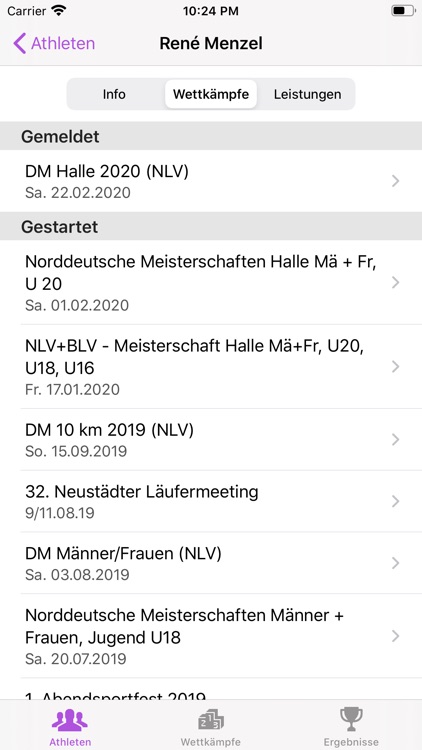 Leichtathletik App screenshot-3