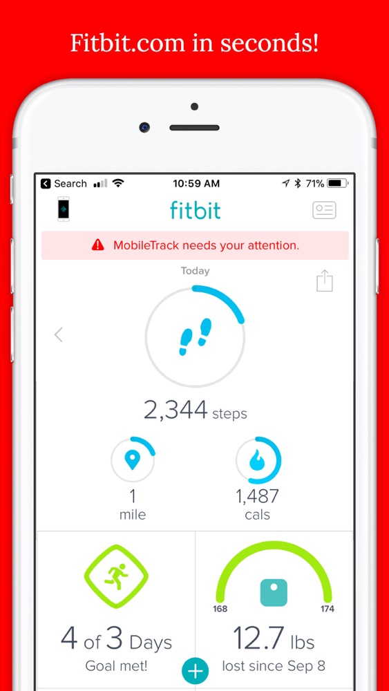 free app to sync fitbit to apple health