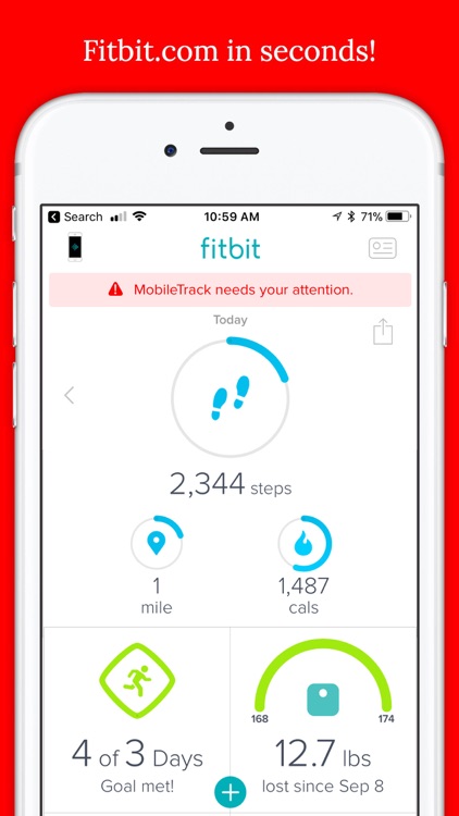 Fitbit Sync for Health App