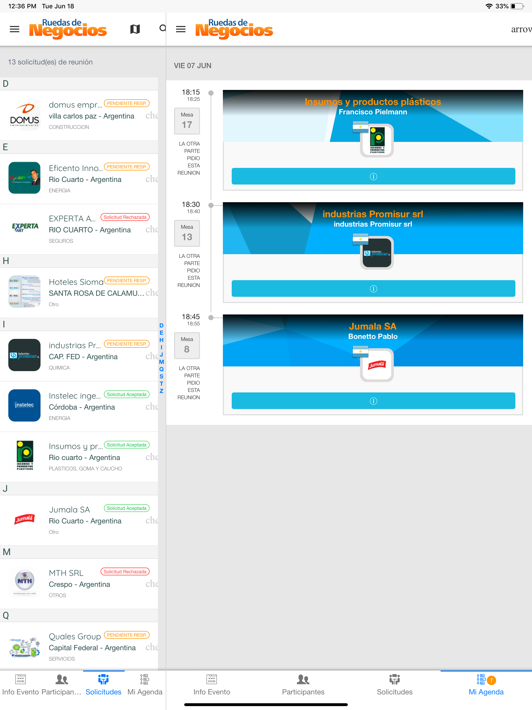 Ruedas De Negocios screenshot 15