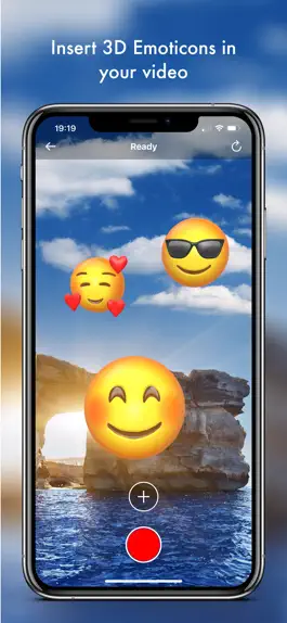 Game screenshot Video Maker AR with Face Emoji apk