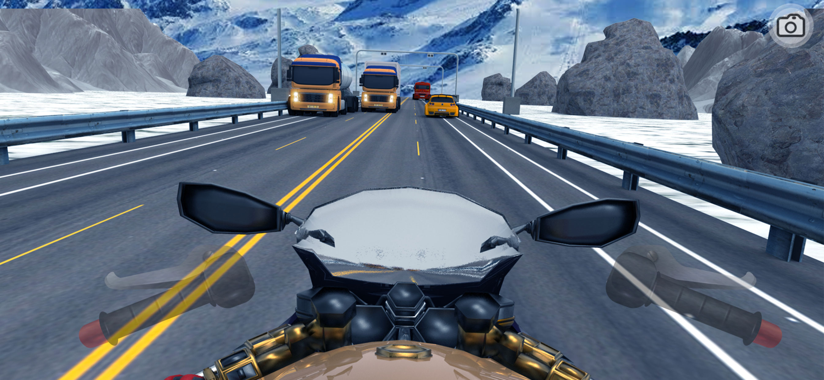 Highway Bike Traffic Rider screenshot 4