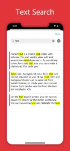 PocketText - Indexed Notes screenshot #4 for iPhone