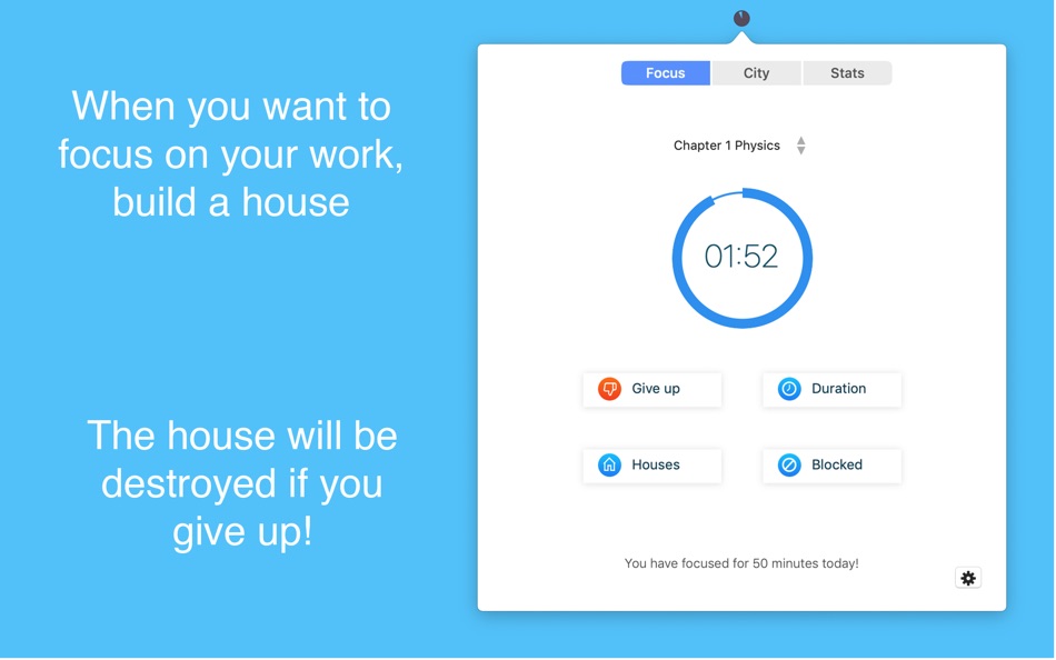 #2. Focus City - Pomodoro Timer (macOS) 由: Aravindhan Parasuram