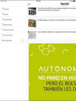 Hortanoticias APP screenshot 7