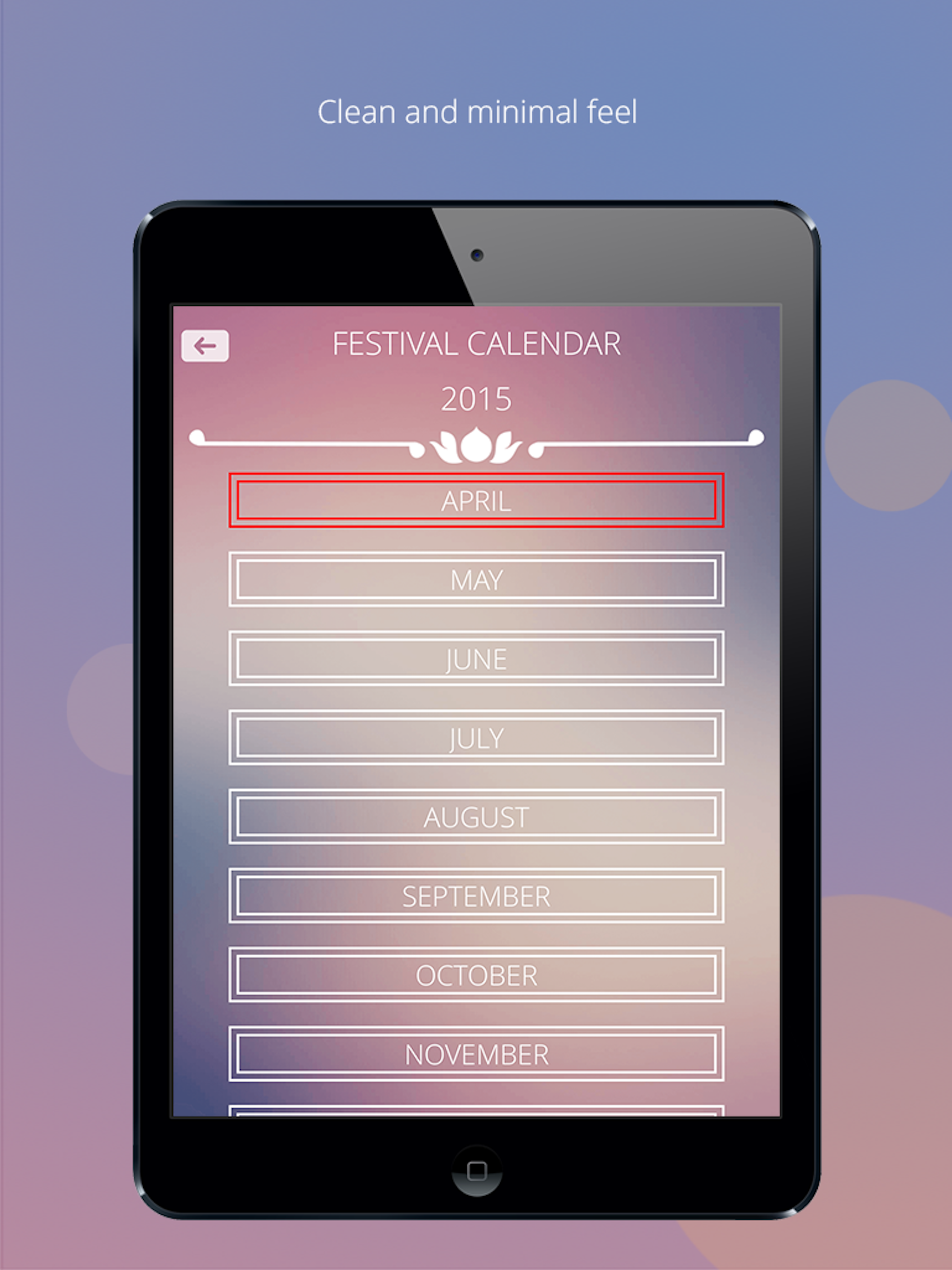 Festival Calendar Lite screenshot 7