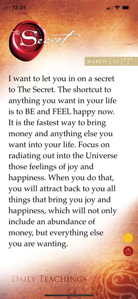 The Secret Daily Teachings