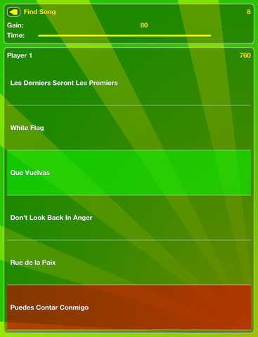 Screenshot #5 pour iSong Quiz SE