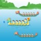 "Dragon Boats Competition" is a game that tests players' reaction speed and observation ability