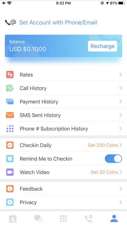 WePhone-International Calling screenshot-7
