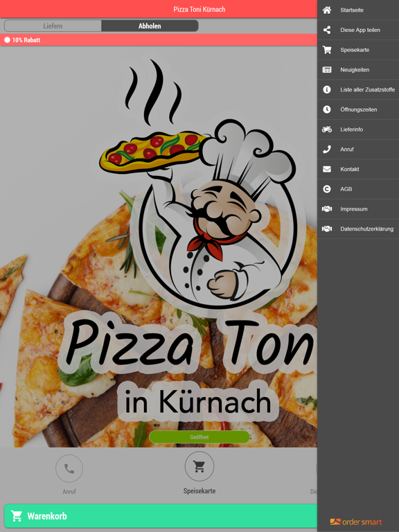Screenshot #6 pour Pizza Toni Kürnach