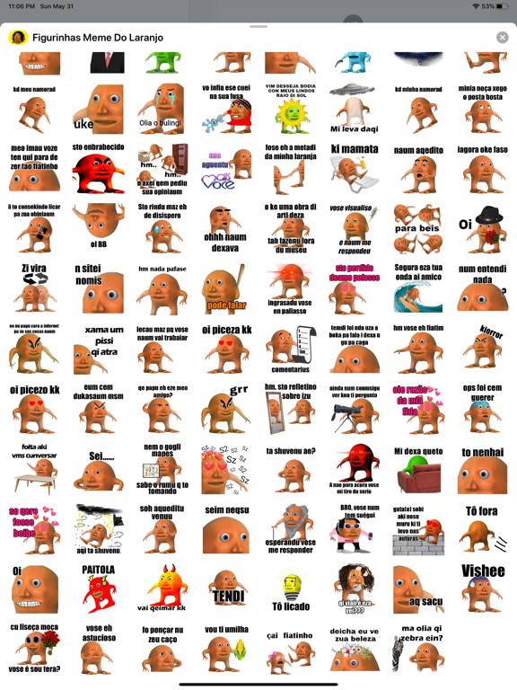 Screenshot #5 pour Figurinhas Meme Do Laranjo