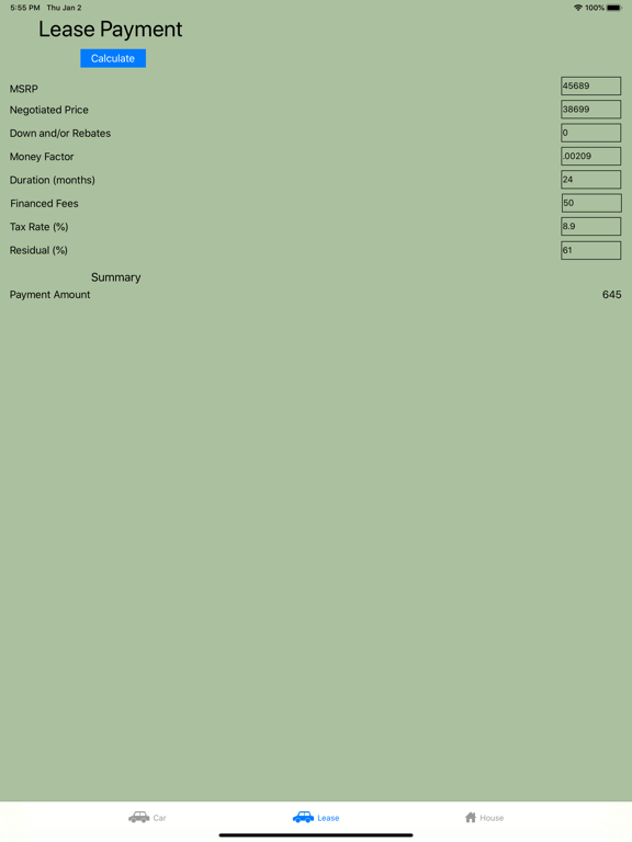 Screenshot #5 pour Simple Payment Calculator