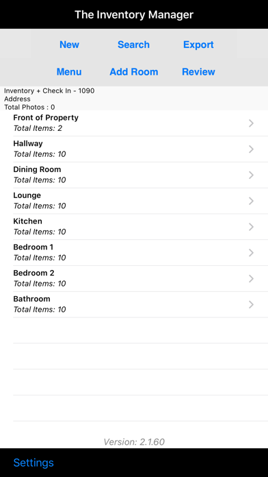 App screenshot