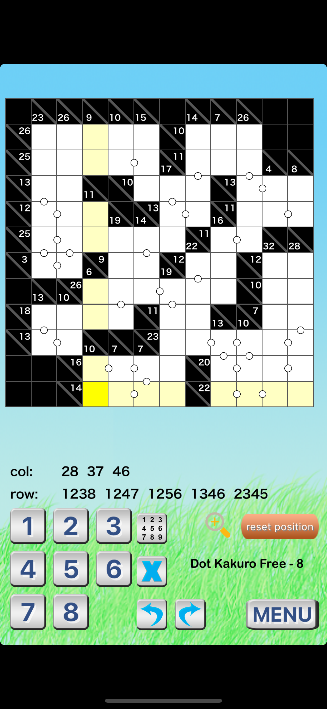Kakuro Challenge - Cross Sum
