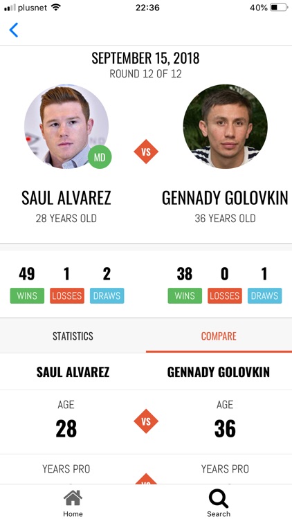 BoxStat Boxing Statistics