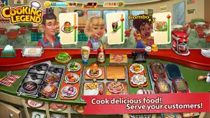 Cooking Legend Restaurant Game screenshot 1