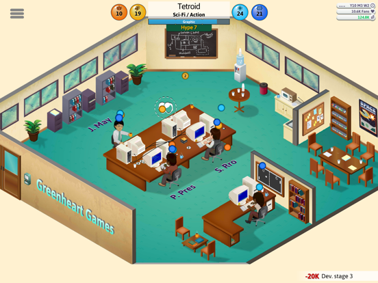 Game Dev Tycoon iPad app afbeelding 3