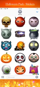 Halloween Pack - Stickers screenshot #2 for iPhone