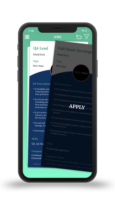 JobTie App screenshot 3
