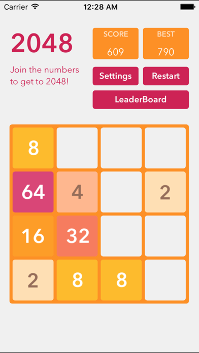 2048 - Best Puzzle Gamesのおすすめ画像3