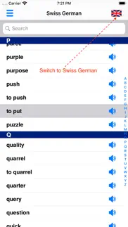 swiss german dictionary iphone bildschirmfoto 4